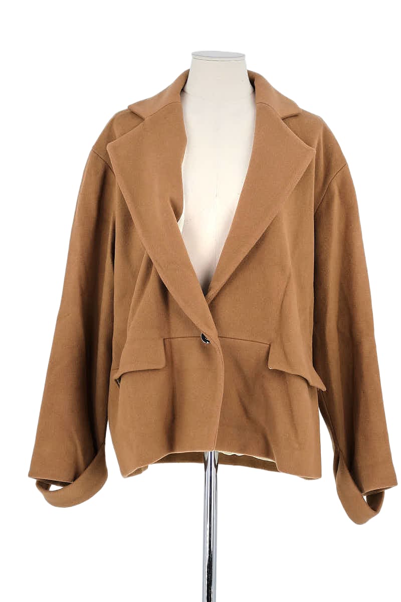 Manteau Margaux Lonnberg Marron en Laine, taille M - Seconde Main