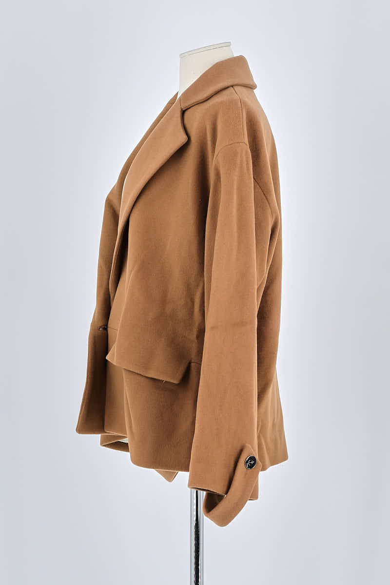 Manteau Margaux Lonnberg Marron en Laine