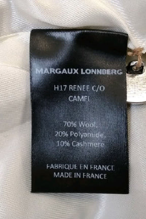 Manteau Margaux Lonnberg Marron en Laine