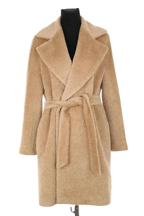 Manteau Max Mara Camel en Laine, taille L - Seconde Main