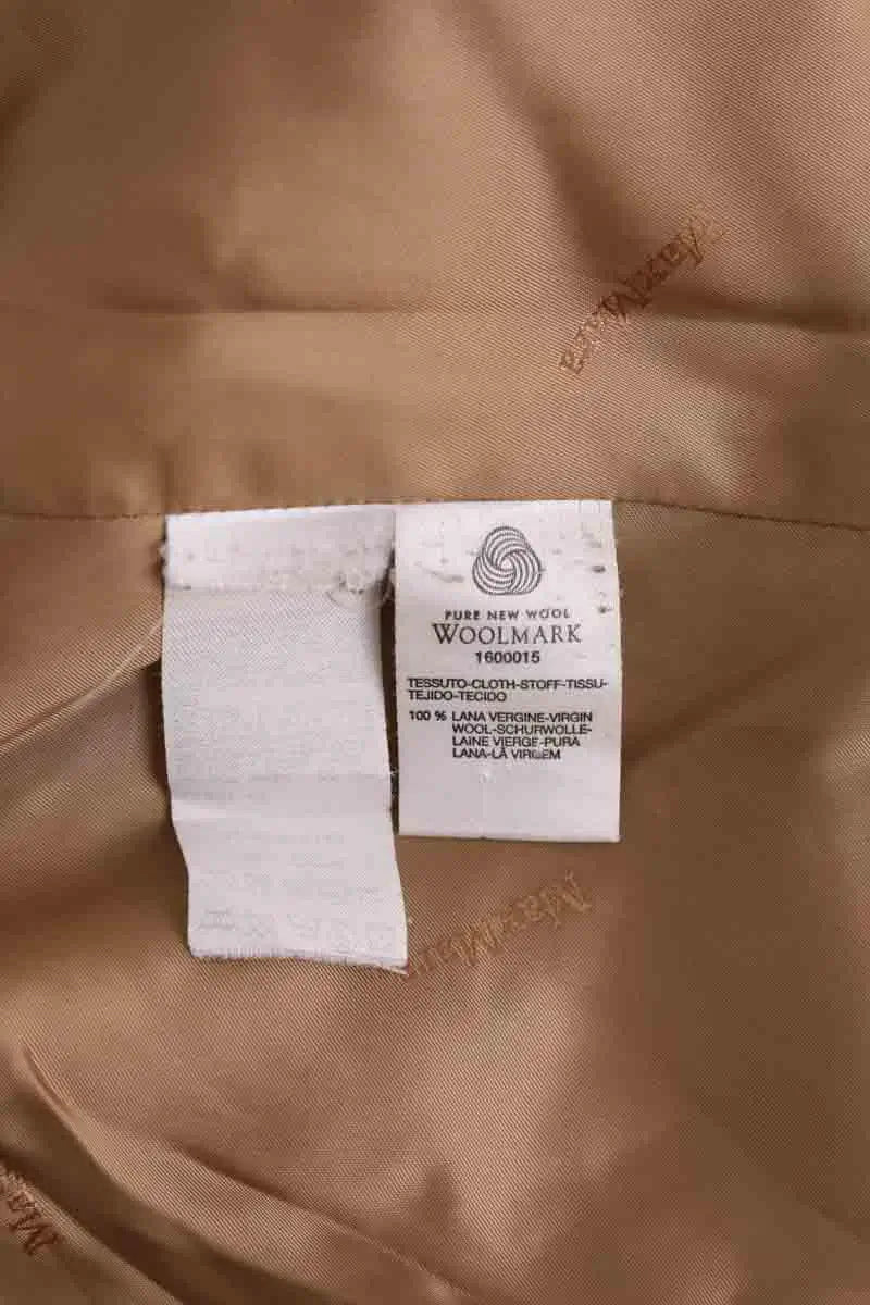 Manteau Max Mara Camel en Laine