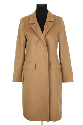 Manteau Max Mara Camel en Laine, taille M - Seconde Main