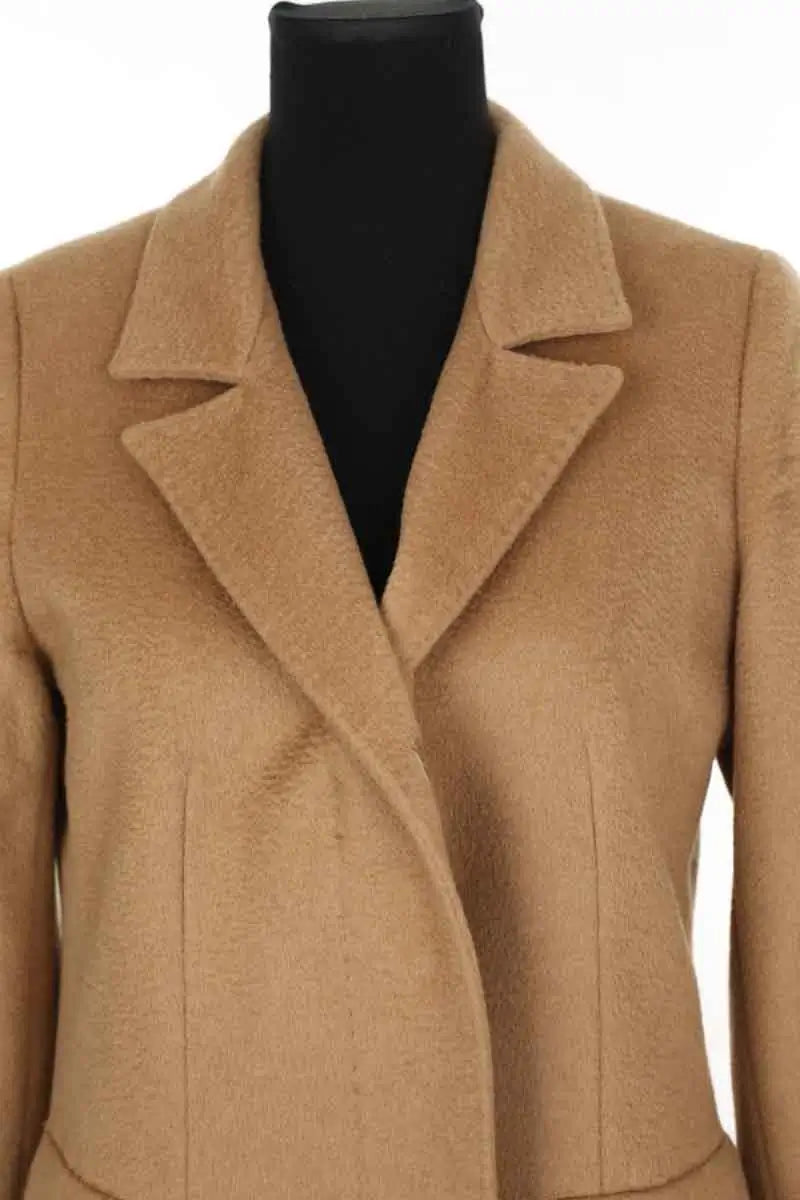 Manteau Max Mara Camel en Laine