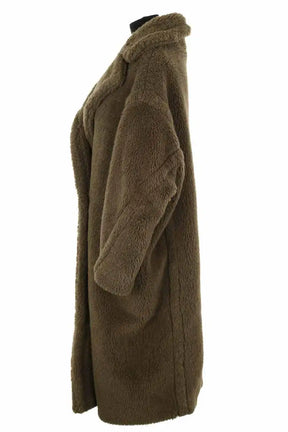 Manteau Max Mara Kaki en Laine