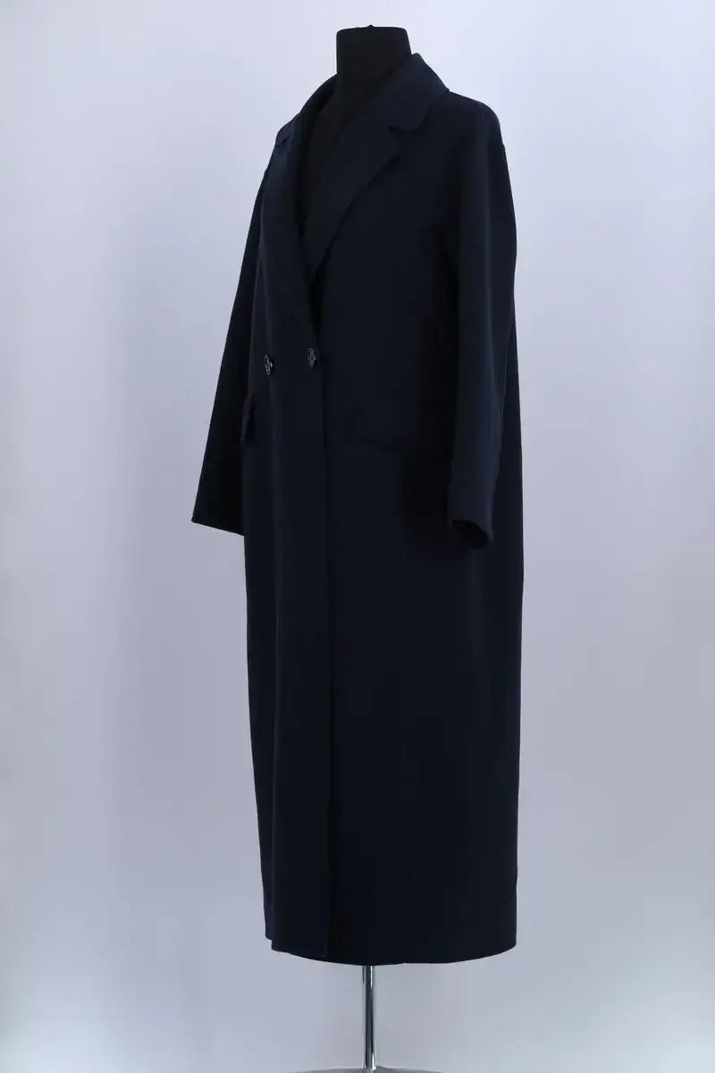 Manteau Max Mara Marine en Laine