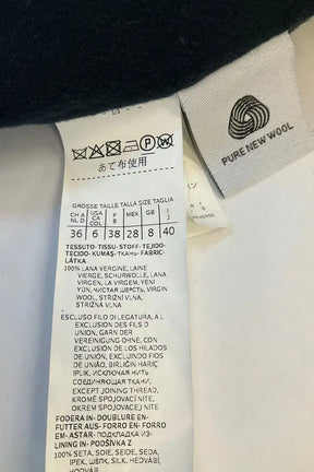 Manteau Max Mara Marine en Laine