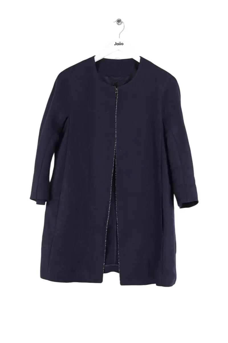 Manteau Max Mara Marine en Viscose, taille XS - Seconde Main