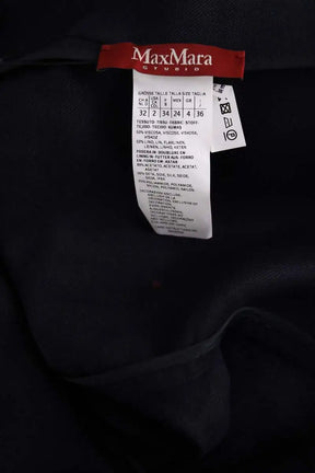 Manteau Max Mara Marine en Viscose