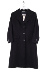 Manteau Max Mara Noir en Laine, taille M - Seconde Main