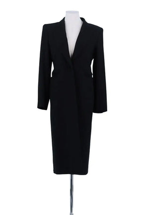 Manteau Max Mara Noir en Laine, taille S - Seconde Main