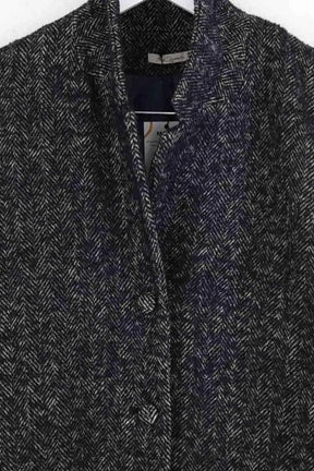 Manteau Mes Demoiselles Noir en Laine
