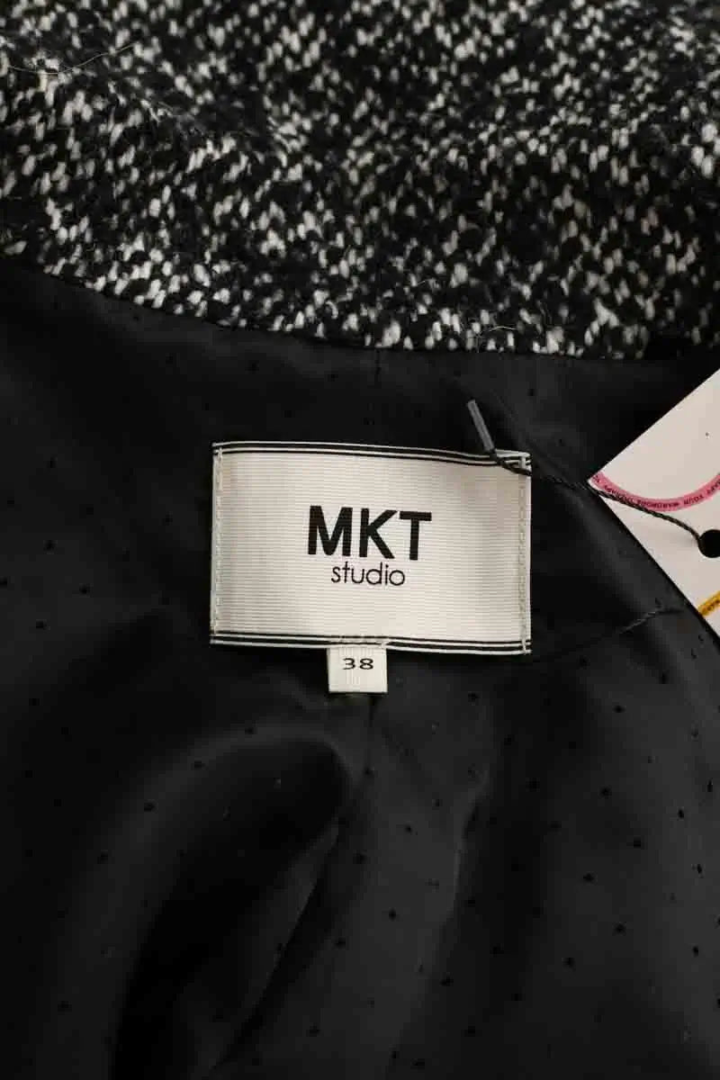 Manteau Mkt Studio Noir en Synthétique