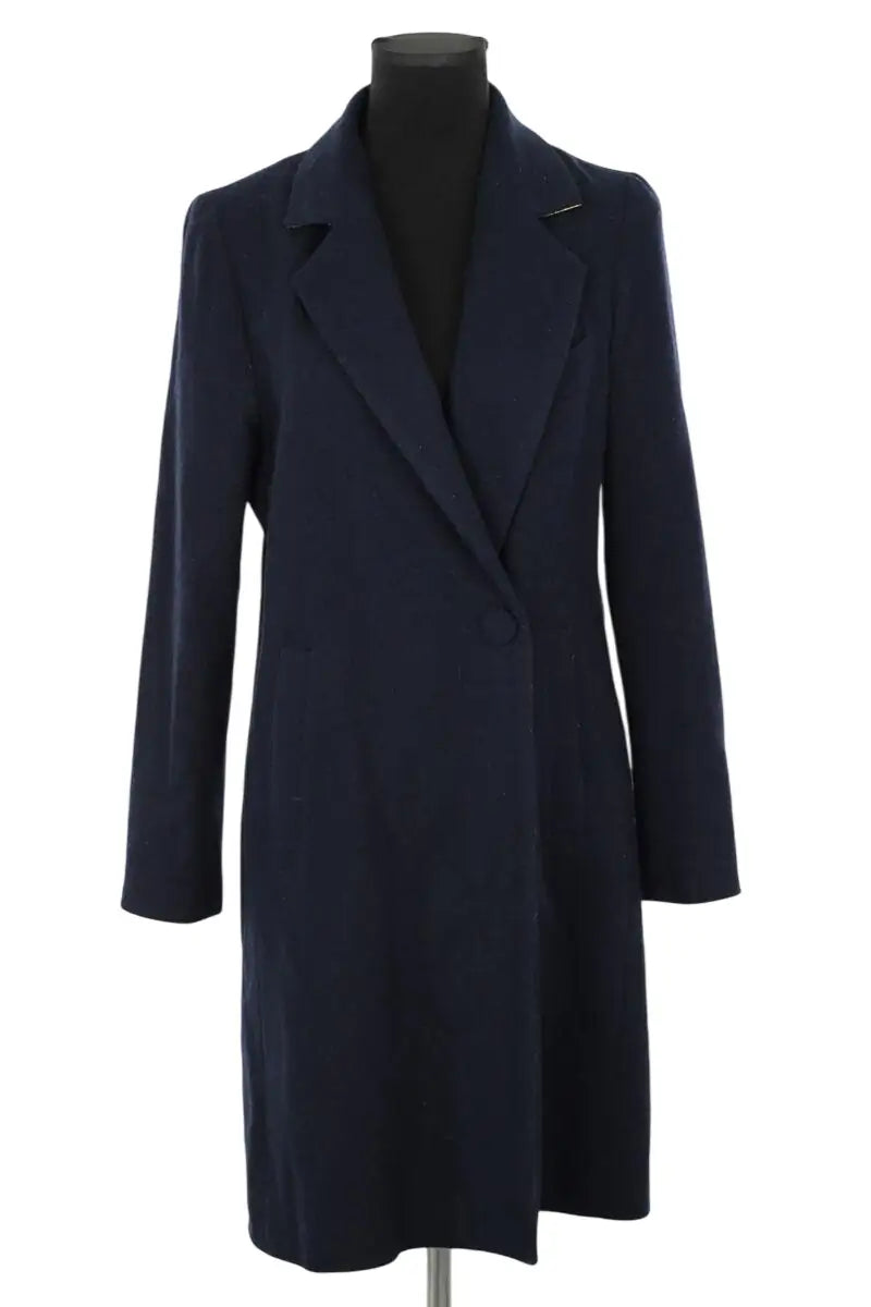 Manteau Modetrotter Bleu en Laine, taille S - Seconde Main