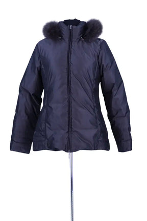 Manteau Moncler Gris en Synthétique, taille M - Seconde Main
