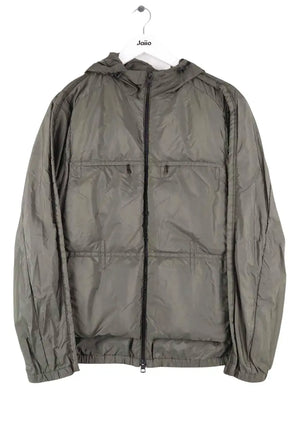Manteau Moncler Kaki en Synthétique, taille M - Seconde Main