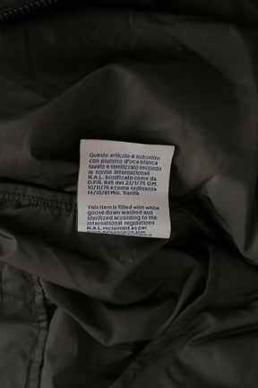 Manteau Moncler Kaki en Synthétique
