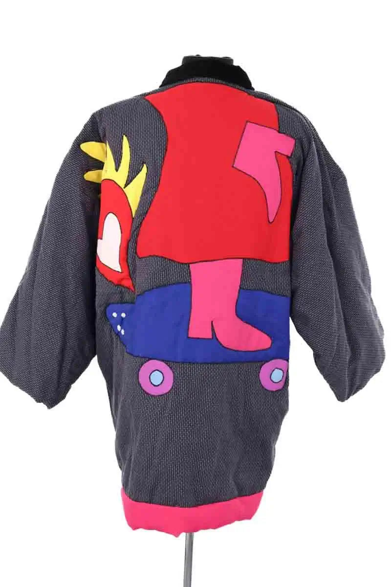 Manteau Moon Society Gris en Coton