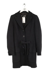 Manteau Moschino Noir en Laine, taille M - Seconde Main