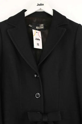 Manteau Moschino Noir en Laine
