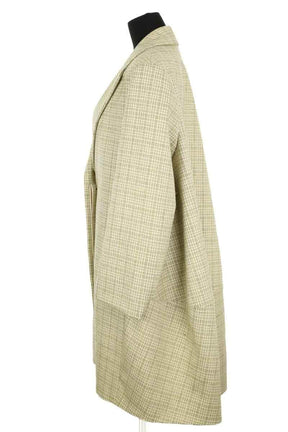 Manteau Nina Ricci Jaune en Laine