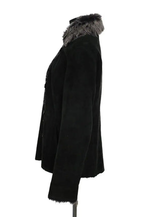 Manteau Other Brand Evian Noir en Daim