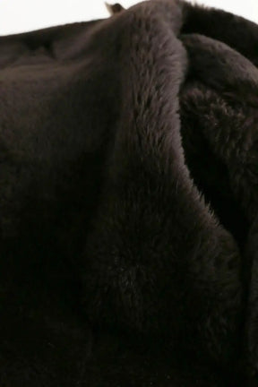 Manteau Other Brand Marron en Daim