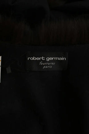 Manteau Other Brand Noir en Fourrure