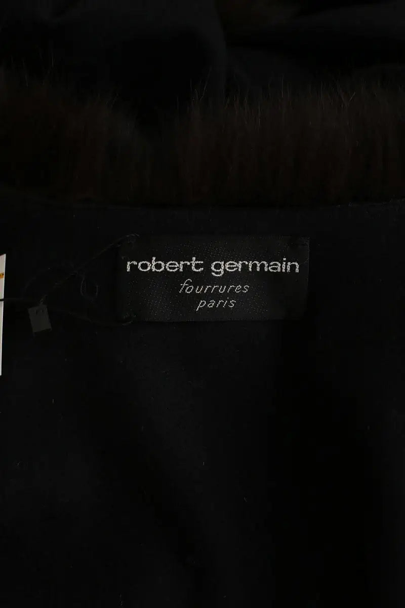 Manteau Other Brand Noir en Fourrure