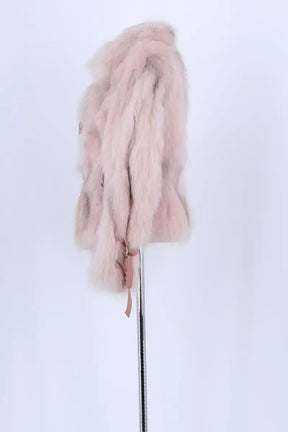Manteau Other Brand Rose en Fausse fourrure