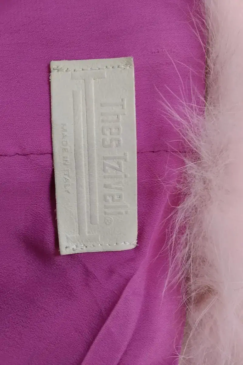 Manteau Other Brand Rose en Fausse fourrure