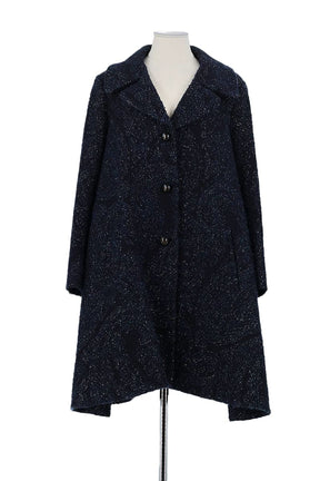 Manteau Paul & Joe Bleu en Coton, taille L - Seconde Main