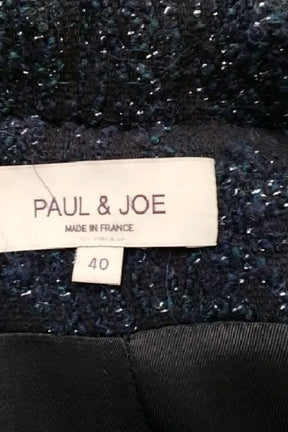 Manteau Paul & Joe Bleu en Coton