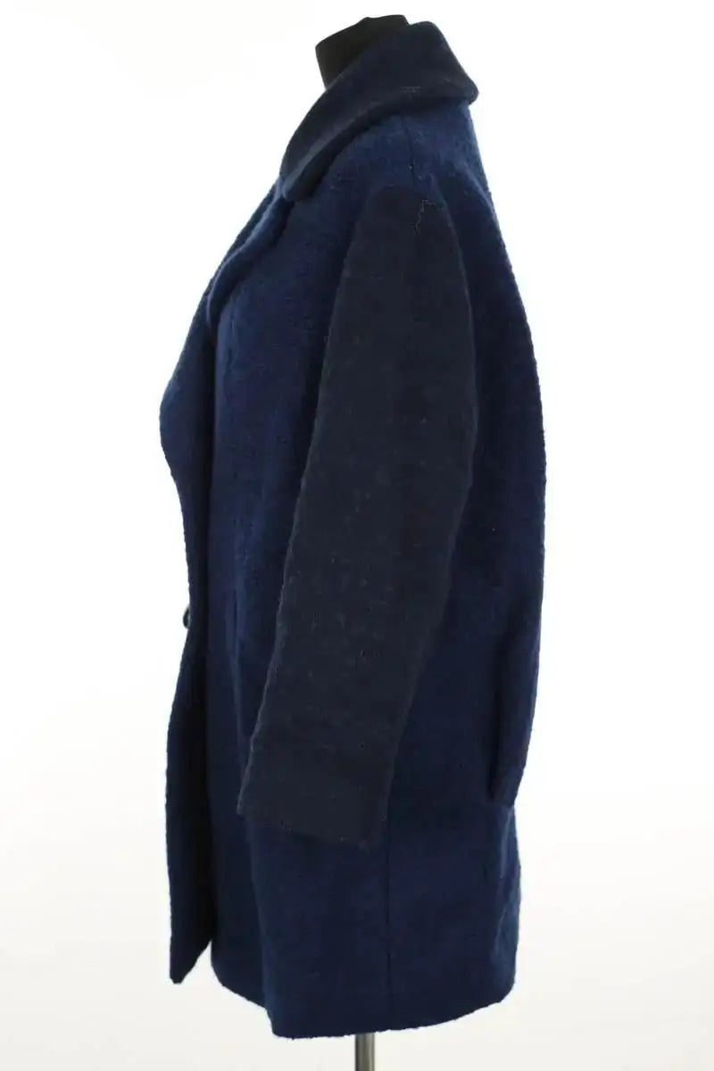 Manteau Paul & Joe Bleu en Laine