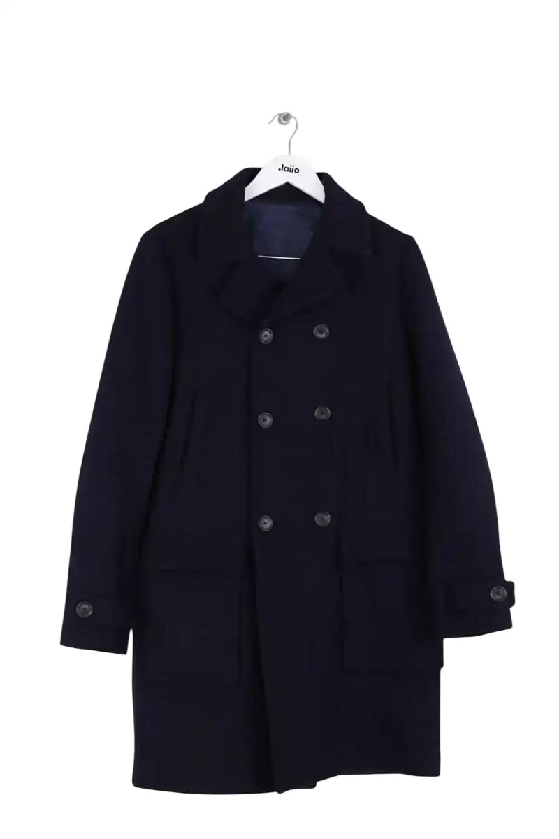 Manteau Paul & Joe Marine en Laine, taille S - Seconde Main