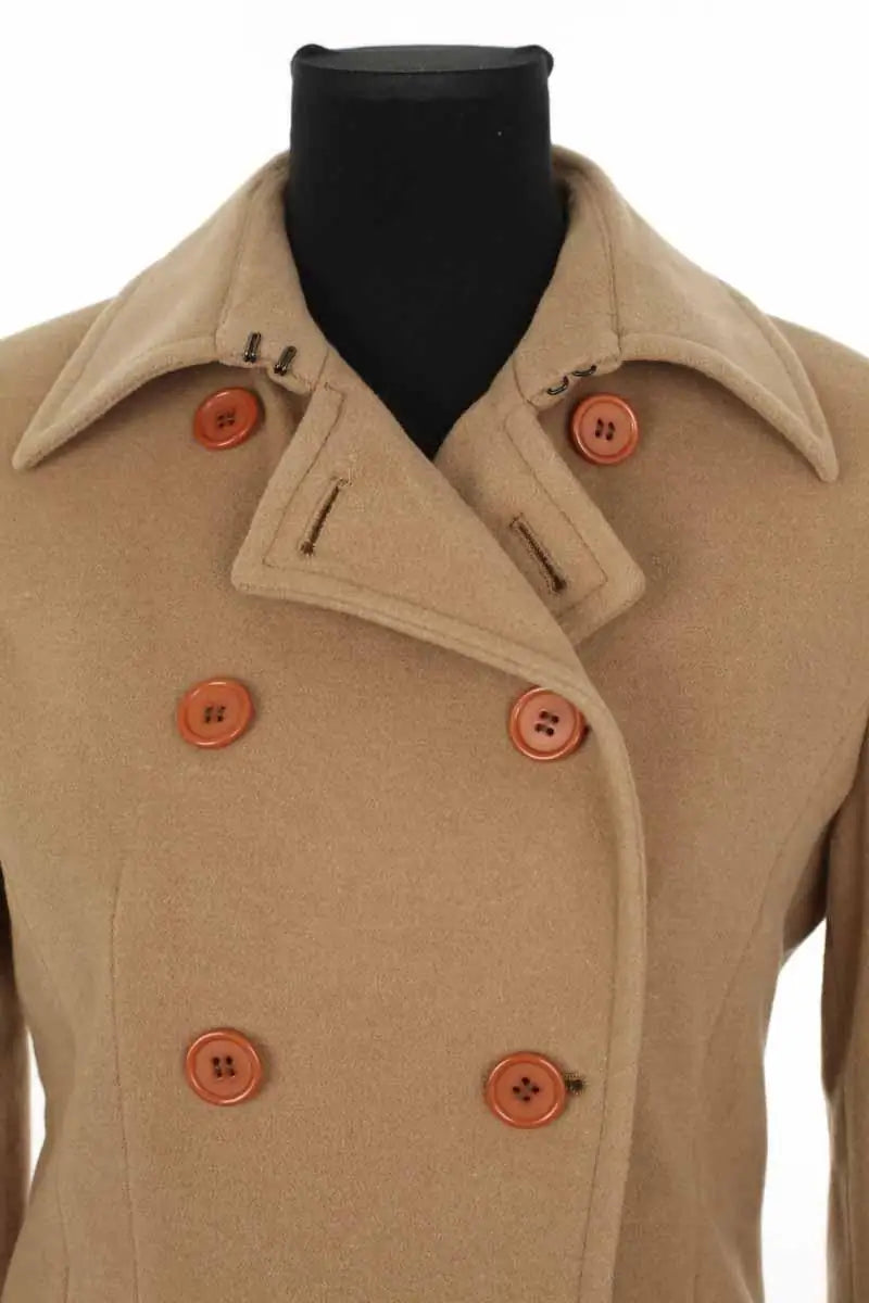 Manteau Paul Smith Camel en Laine