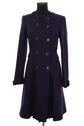 Manteau Paul Smith Marine en Laine, taille M - Seconde Main