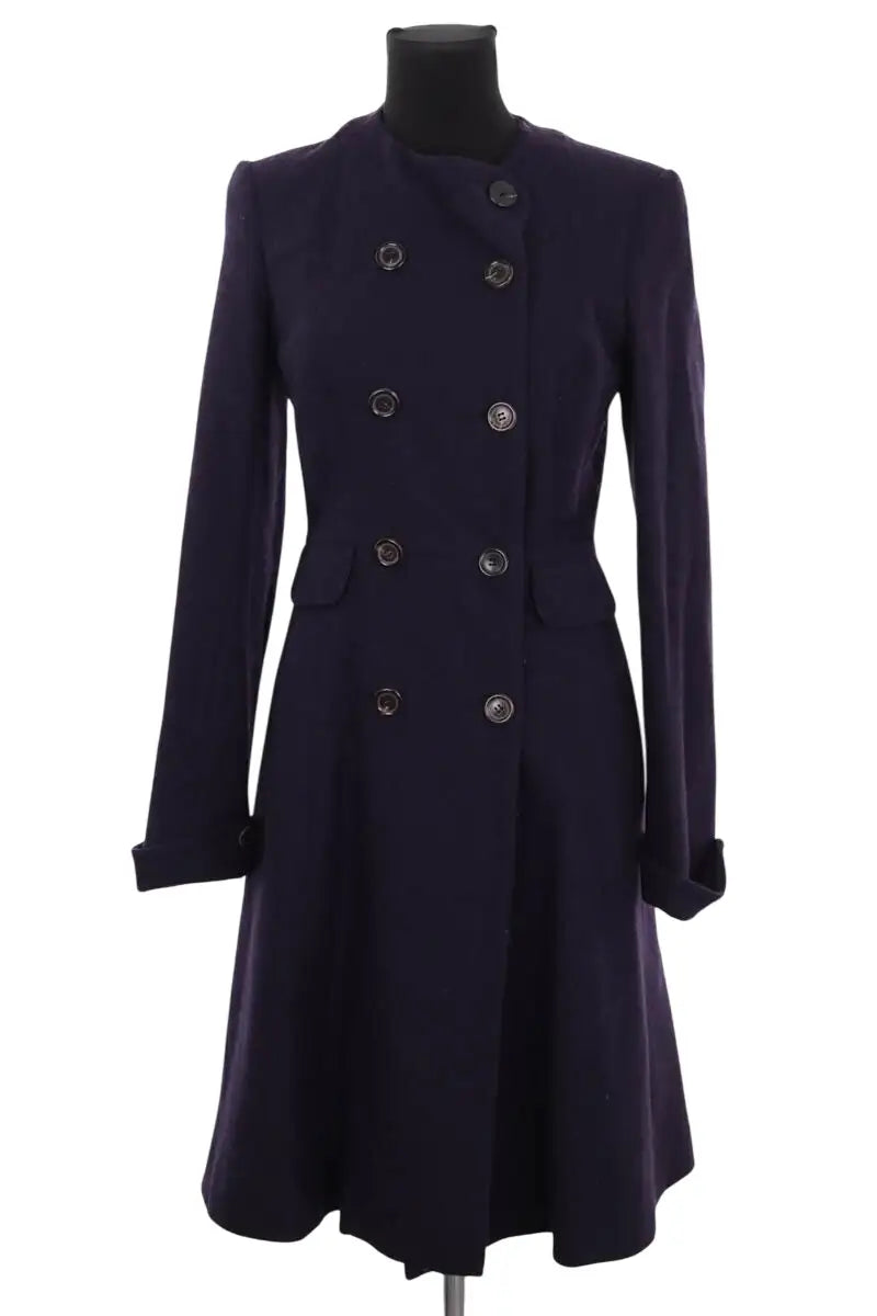 Manteau Paul Smith Marine en Laine, taille M - Seconde Main