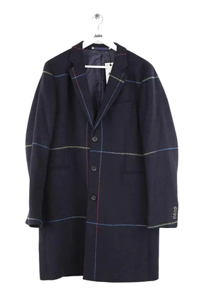 Manteau Paul Smith Marine en Laine, taille M - Seconde Main