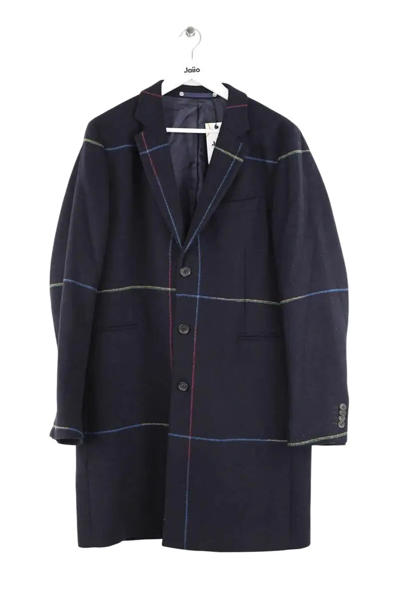 Manteau Paul Smith Marine en Laine, taille M - Seconde Main