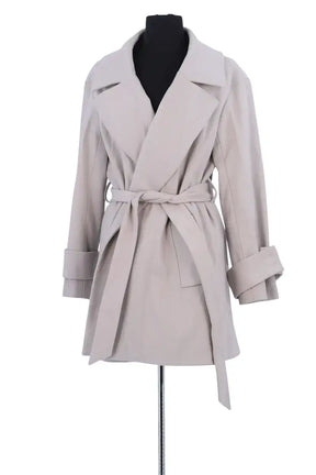 Manteau Paule Ka Beige en Laine, taille M - Seconde Main
