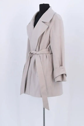 Manteau Paule Ka Beige en Laine