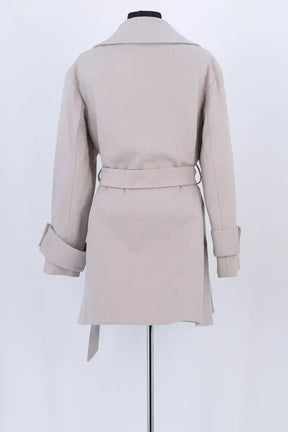 Manteau Paule Ka Beige en Laine