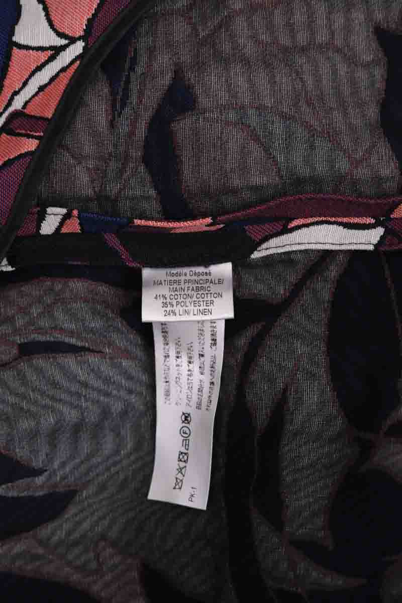 Manteau Paule Ka Multicolore en Coton