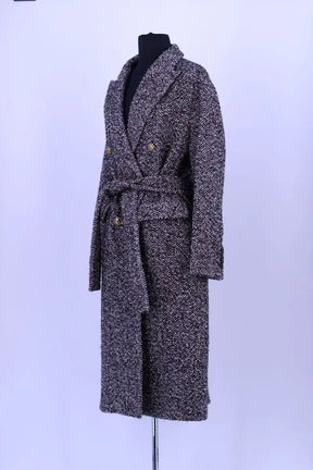 Manteau Pinko Anthracite en Laine