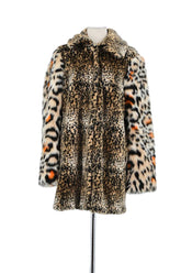 Manteau Pinko Marron en Polyester, taille S - Seconde Main