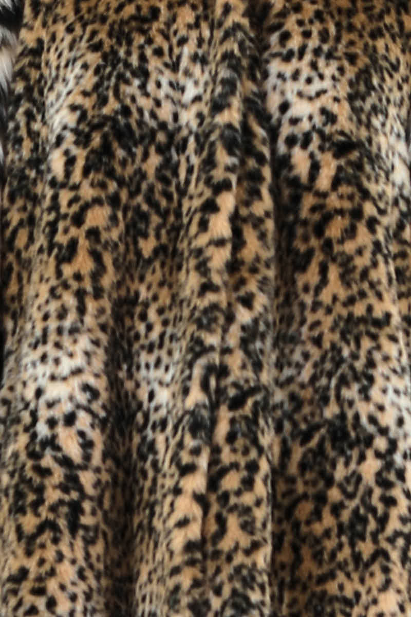 Manteau Pinko Marron en Polyester