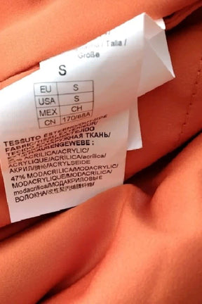 Manteau Pinko Marron en Polyester