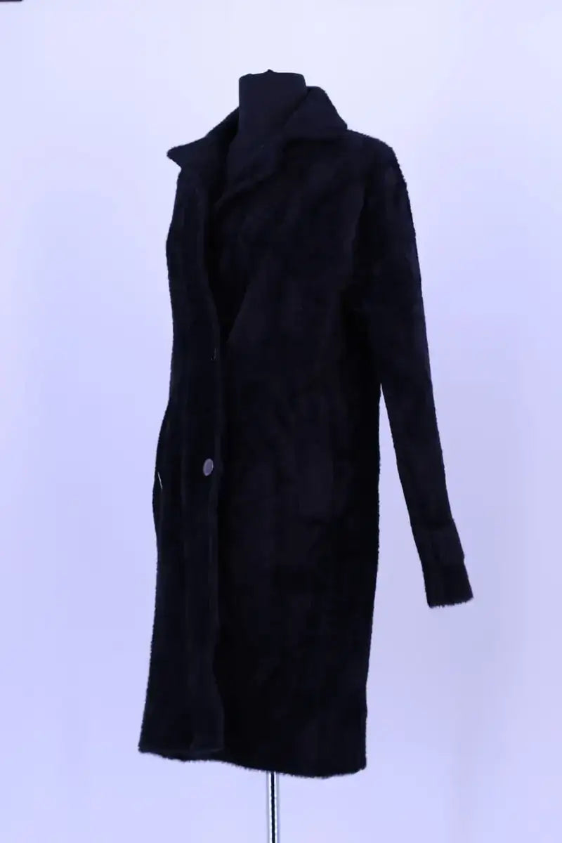 Manteau Pinko Noir en Synthétique
