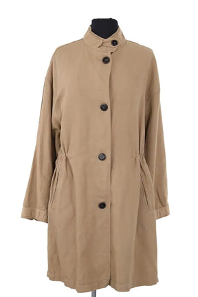 Manteau Pomandère Marron en Coton, taille M - Seconde Main