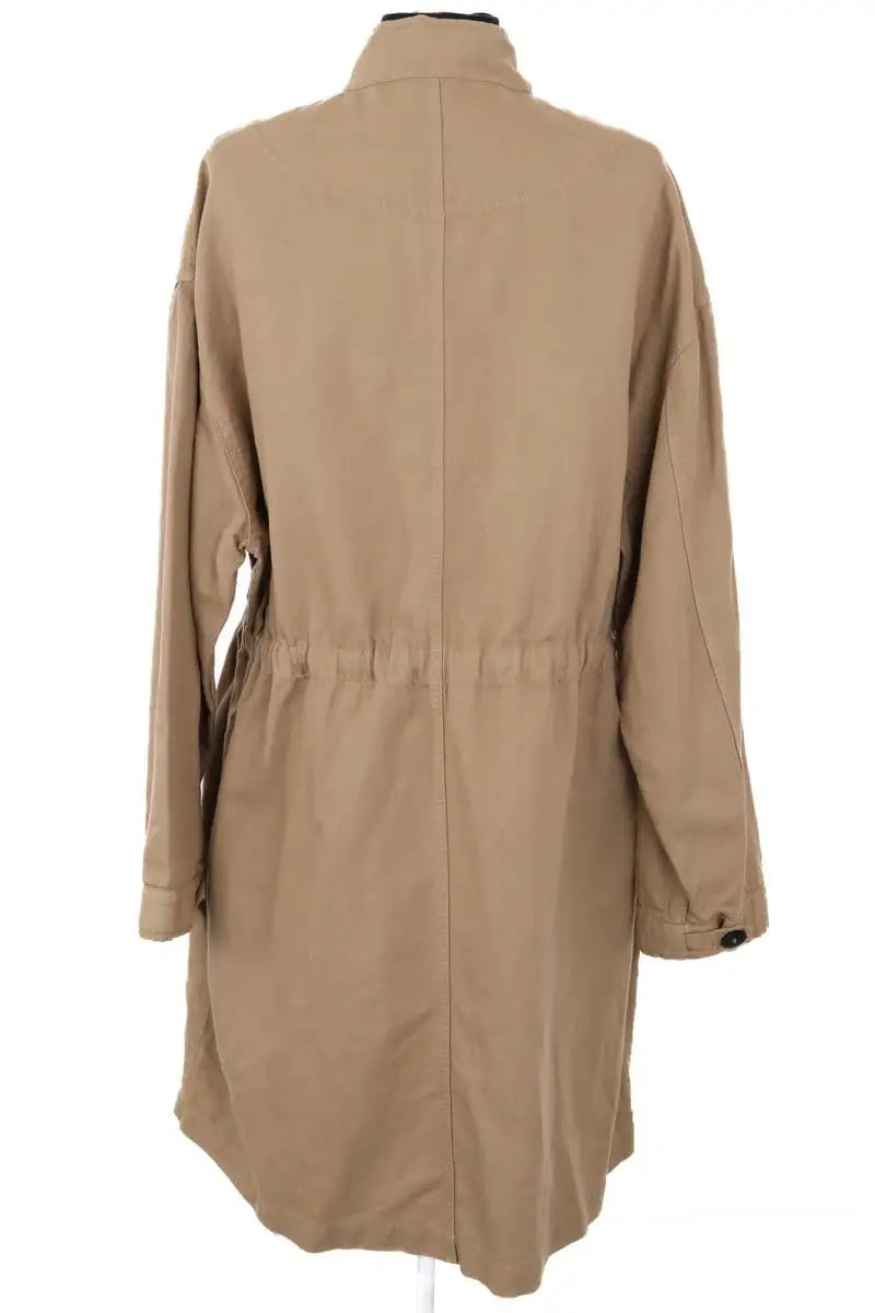 Manteau Pomandère Marron en Coton